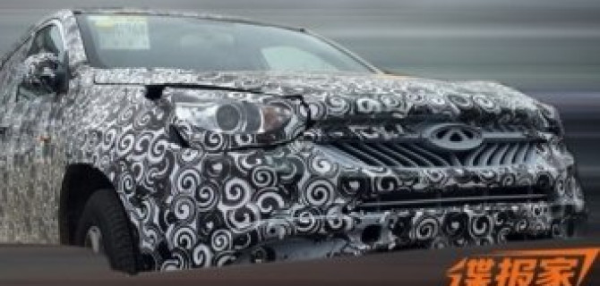 Chery тестирует новый компактный кроссовер Arrizo T15