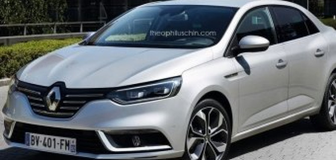 Появился рендер нового Renault Fluence