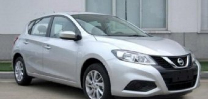 В Китае замечен рестайлинговый Nissan Tiida