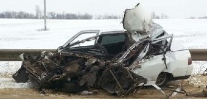 В Мордовии в ДТП с грузовиком погиб водитель ВАЗа