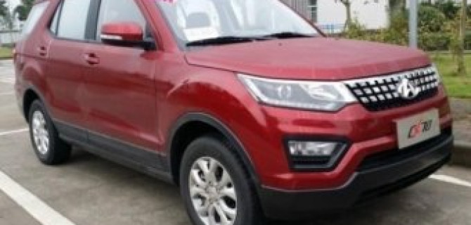 В Сеть выложили шпионские фото Changan CX70