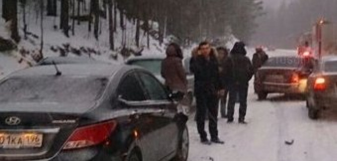 Массовое ДТП на Серовском тракте