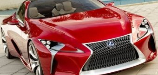 Серийный Lexus LC 500 будет построен на основе концепта LF-LC