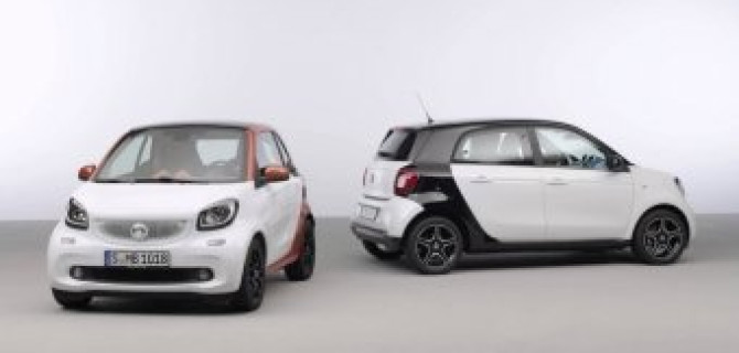 Известна стоимость нового поколения Smart Fortwo и Forfour в России