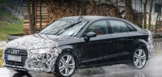 В Сети появилось фото обновленного седана Audi A3