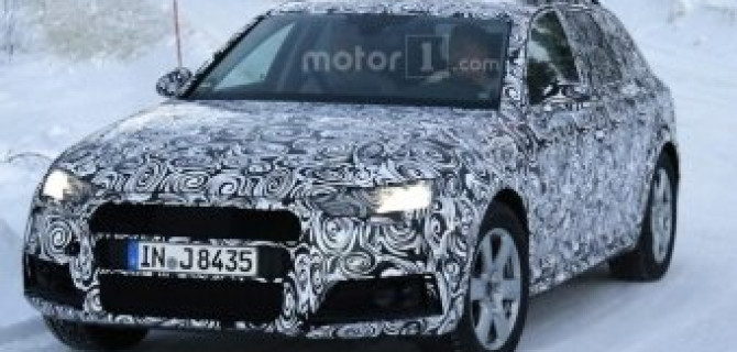На дорогах замечена новая Audi A4 Allroad