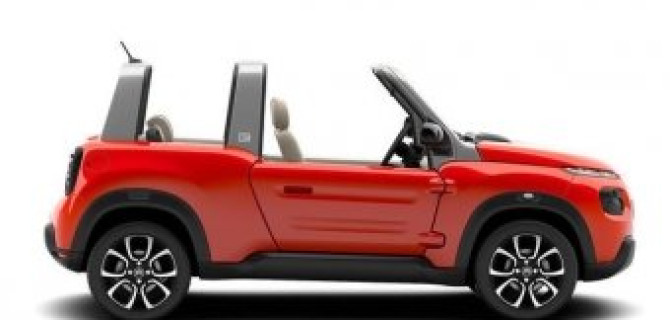 Электрический кабриолет кроссовер Citroen E-Mehari выйдет в 2016 году