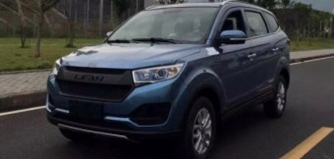 Кроссовер Lifan X70 попал в объективы фотошпионов