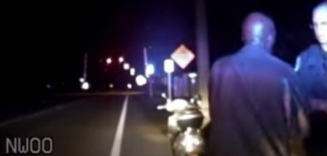 Афроамериканец-рецидивист ранил полицейского при проверке документов на дороге