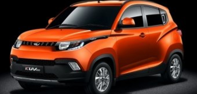 Индийская компания Mahindra подготовила новый хэтчбек KUV100