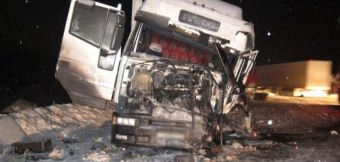 В Прикамье в ДТП погиб водитель фуры