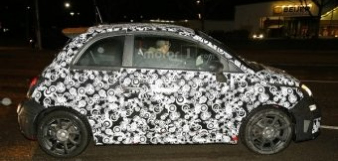 Fiat тестирует новый «заряженный» 500 Abarth