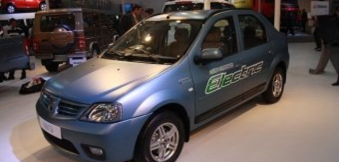 В Индии будут продавать электрический Renault Logan