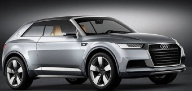 AUDI  Q2 Crosslane Concept пойдет в серию в 2016 году