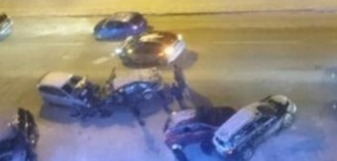 В Уфе пьяный водитель устроил массовое ДТП