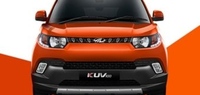 Mahindra представили видео шестиместного кроссовера KUV100