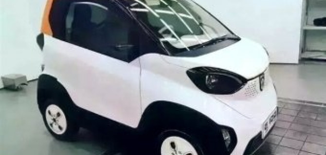 Появились шпионские снимки электромобиля Baojun E100