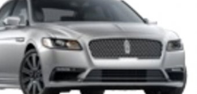 Появилось первое фото нового Lincoln Continental