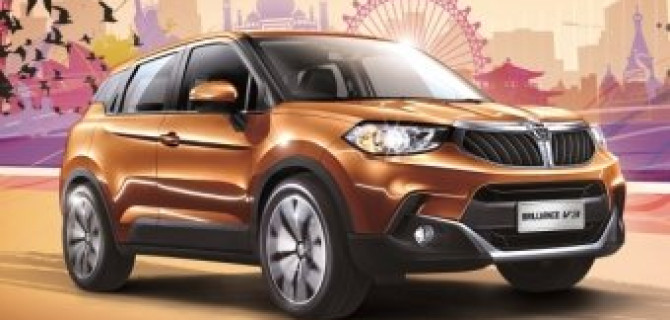  Новый кроссовер Brilliance V3 появится в России к лету 2016 года