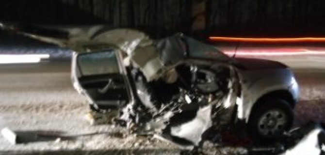 В ДТП под Рязанью Renault Duster разорвало на части