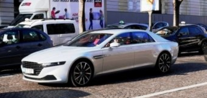 Aston Martin Lagonda заснят на дорогах Парижа