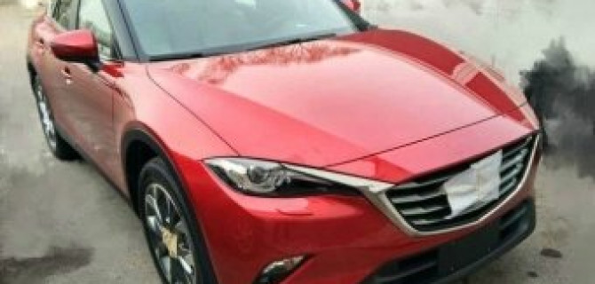Новый кроссовер Mazda CX-4 заснят в Китае