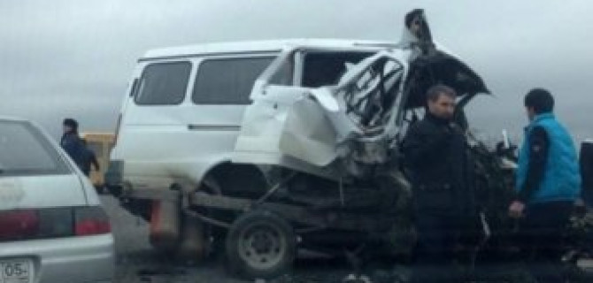 В ДТП с участием бронеавтомобиля "Тигр" и пассажирской «ГАЗели» под Хасавюртом увеличилось число погибших