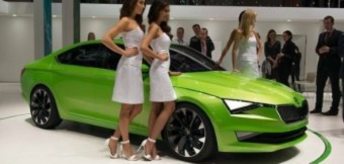 Skoda презентует концепт-кар VisionS в Женеве