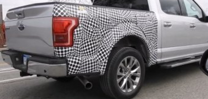 Дизельный пикап Ford F-150 был снят на тестах