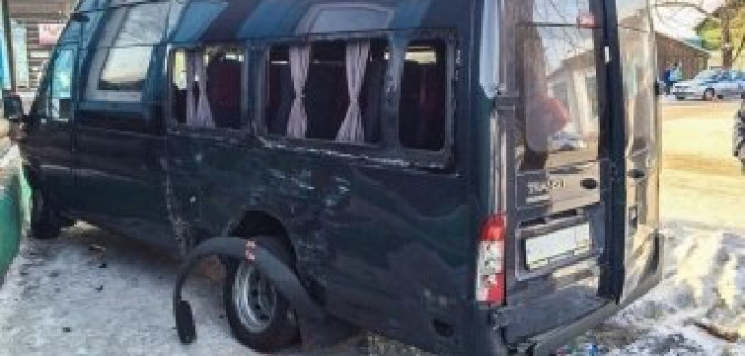 В Улан-Удэ в ДТП с маршрутками пострадали шесть человек