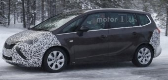 Обновленный Opel Zafira Tourer заснят на тестах