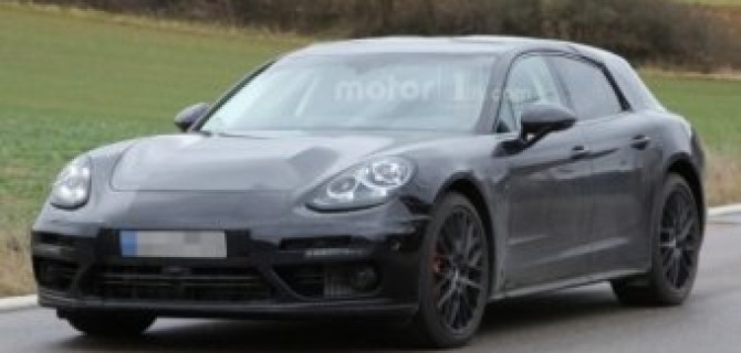 Porsche тестирует новое поколение Panamera Shooting Brake