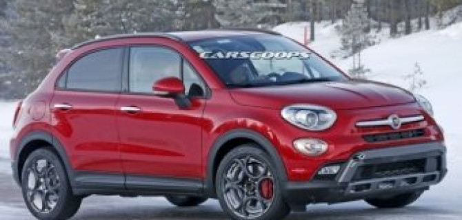 Fiat приступили к тестам «заряженной» Abarth-версии 500X