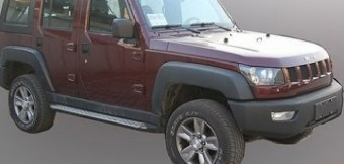 Удлиненный Beijing Auto BJ40 замечен на тестах