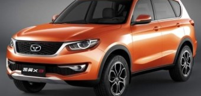 В 2016 году Chery выпустит две модели под маркой Cowin