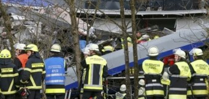 При столкновении поездов в Баварии погибли восемь человек