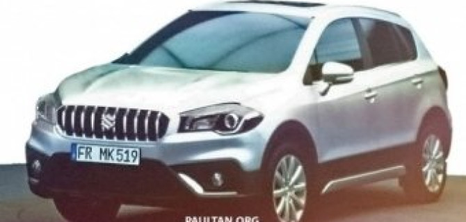 В Сеть выложили первые фото обновленного Suzuki SX4