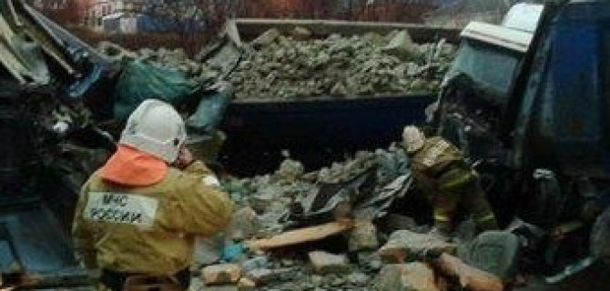 Водитель фуры погиб под Новороссийском из-за отказа тормозов