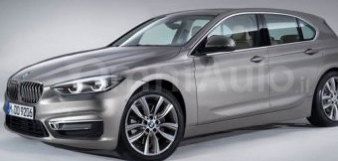 В Сети появился рендер нового поколения хэтчбека BMW 1-Series 