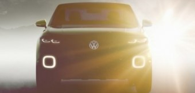 Volkswagen показали тизер компактного кроссовера