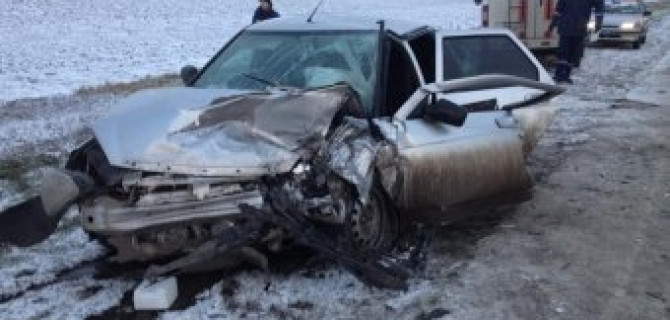 В ДТП в Чердаклинском районе пострадало семь человек