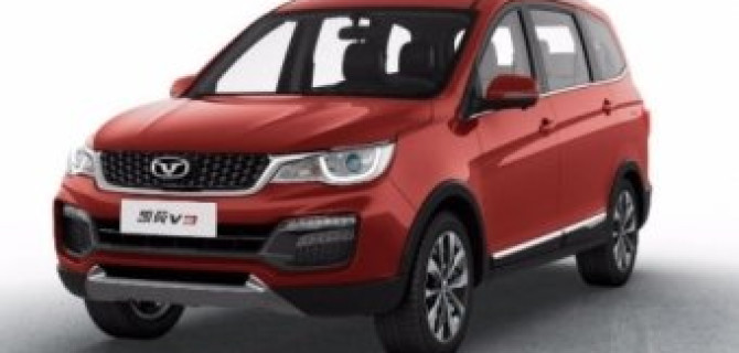 Минивэна Cowin V3 от Chery выходит в продажу в Китае