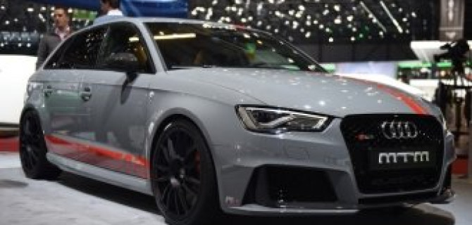 В Женеве представили «заряженный» Audi RS3