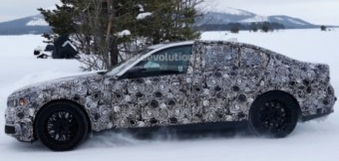 Новое поколение BMW M5 заснято на тестах в Скандинавии