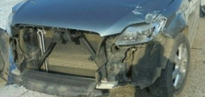 Массовая авария у Енисейского рынка в Красноярске