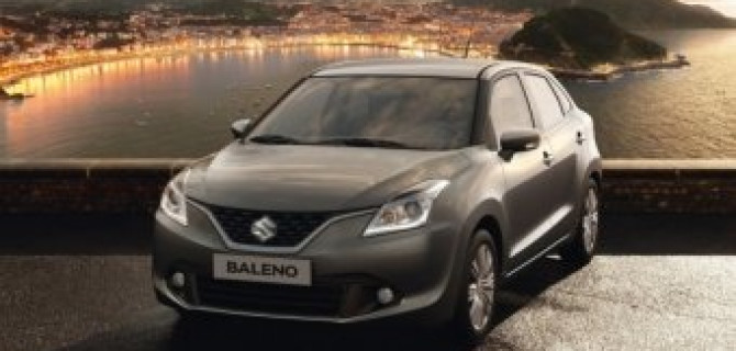 Продажи Suzuki Baleno начнутся в апреле 2016 года