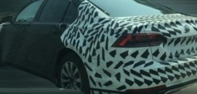 Volkswagen Phideon заснят на тестах в Китае