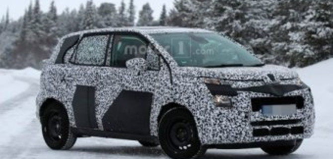 Citroen приступил к испытаниям нового поколения C3 Picasso