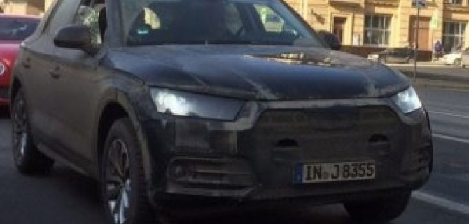 В Москве замечен новый кроссовер от Audi