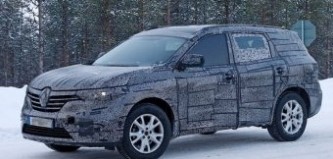 Кроссовер Renault Maxthon проходит испытания в Швеции